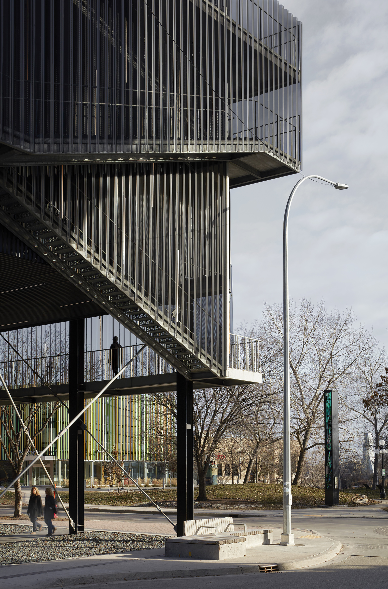 Pumphouse Commercial and Residential Building by 5468796 Architecture. Photograph by James Brittain.