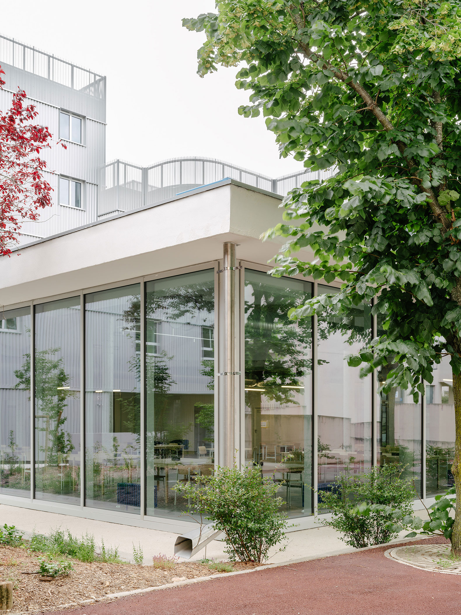 Residencia de estudiantes en Cergy por graal. Fotografía por Giaime Meloni.