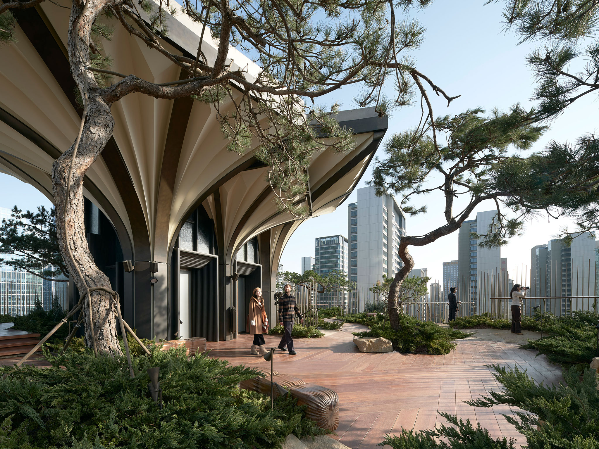 Distrito comercial y cultural de Xi'an por Heatherwick studio. Fotografía por Qingyan Zhu