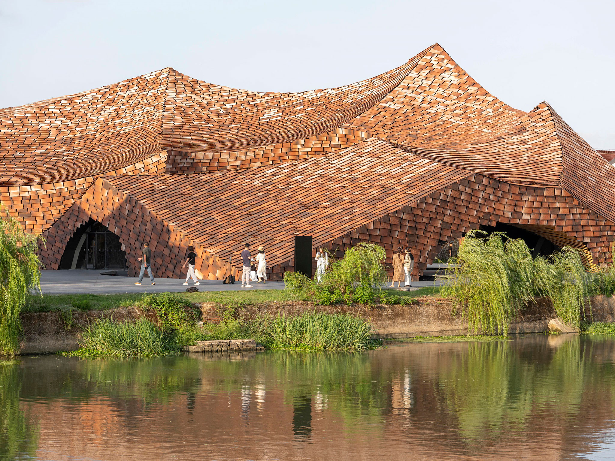 UCCA Clay museum by Kengo Kuma and Associate. Photograph by Tian Fangfang.