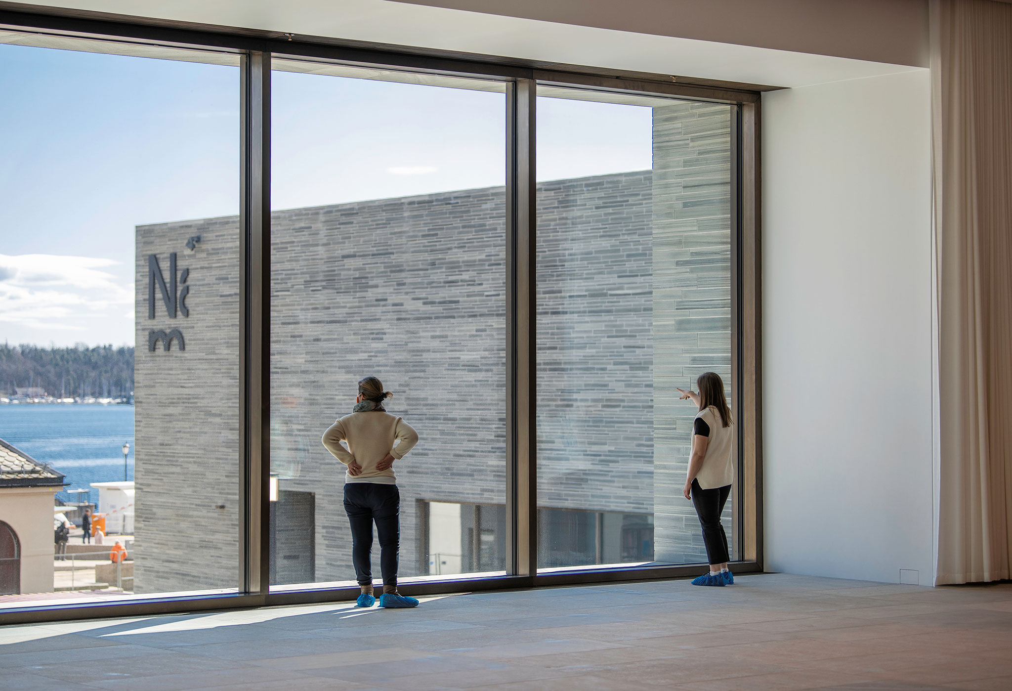 Museo nacional de arte, arquitectura y diseño de Noruega por Kleihues + Schuwerk Architects. Fotografía por Annar Bjørgli.