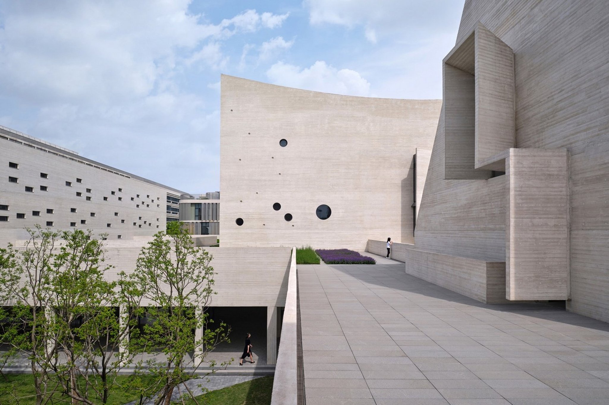 Shanfeng Academy by OPEN Architecture. Photograph by Jonathan Leijonhufvud