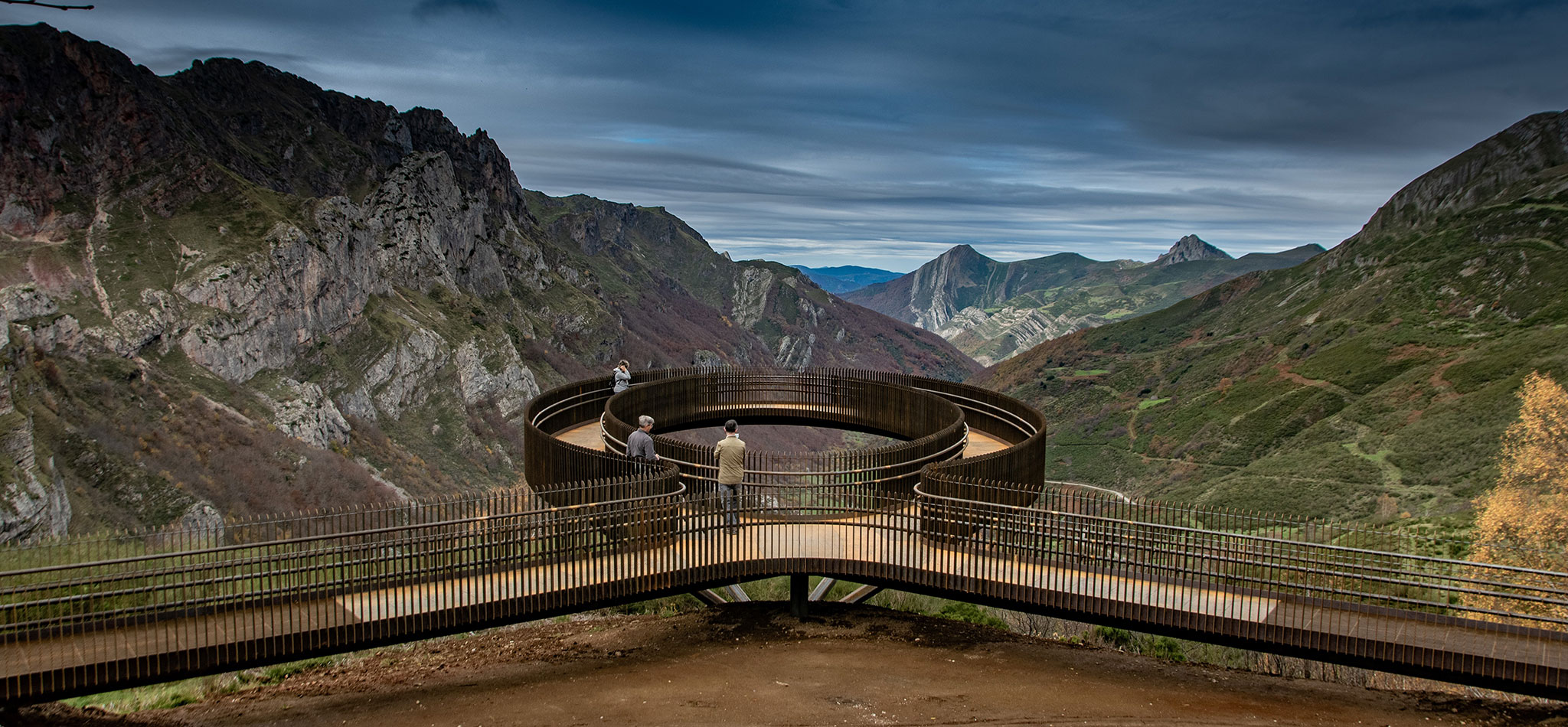 Farrapona Geological Viewpoint by Puerto & Sánchez Arquitectos. Photograph by Jose Ramón Puerto Álvarez