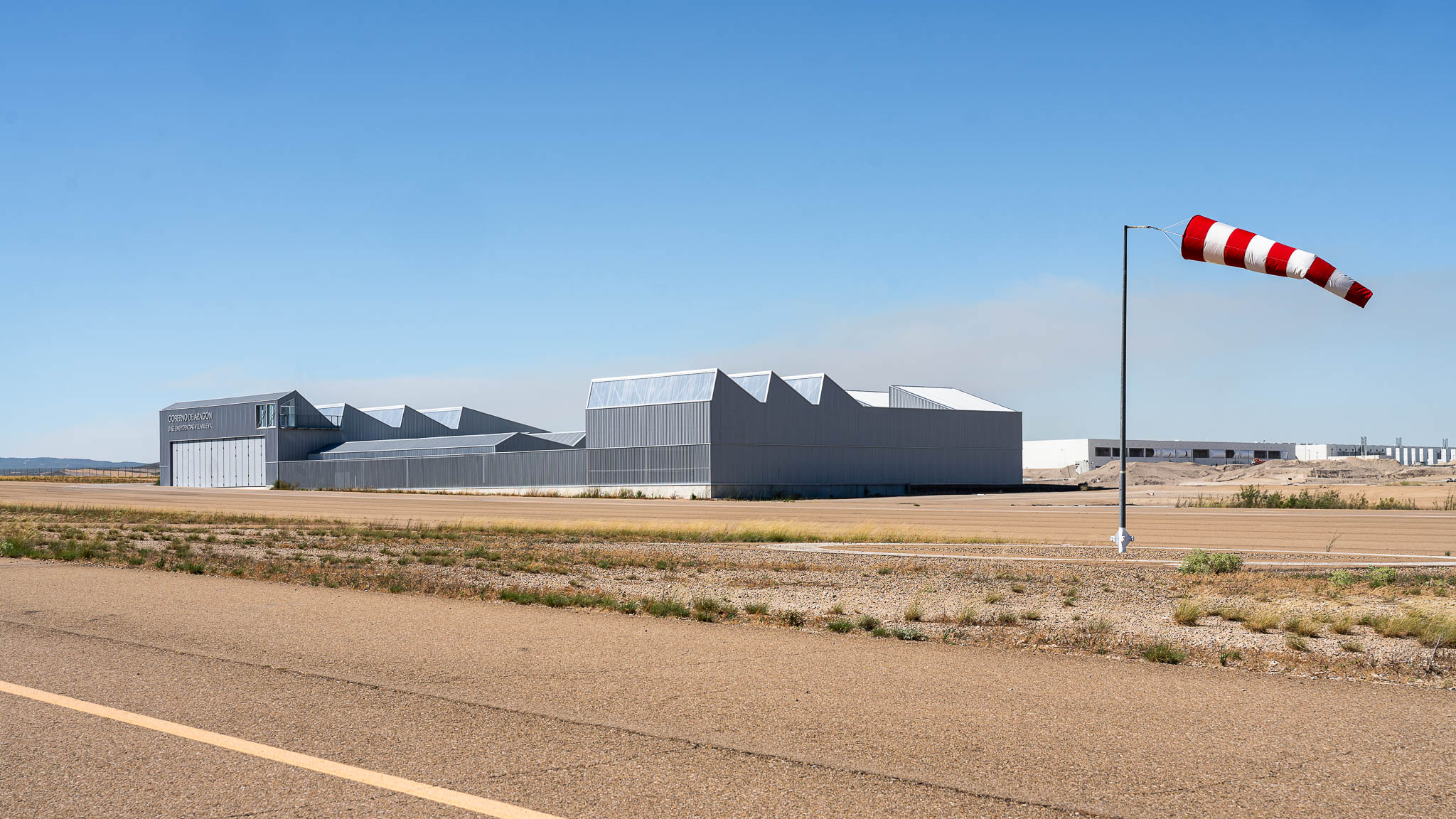 Emergency base for Civil Protection and Forest Management by Santiago Carroquino Arquitectos. Photograph by Simón García/ arqfoto