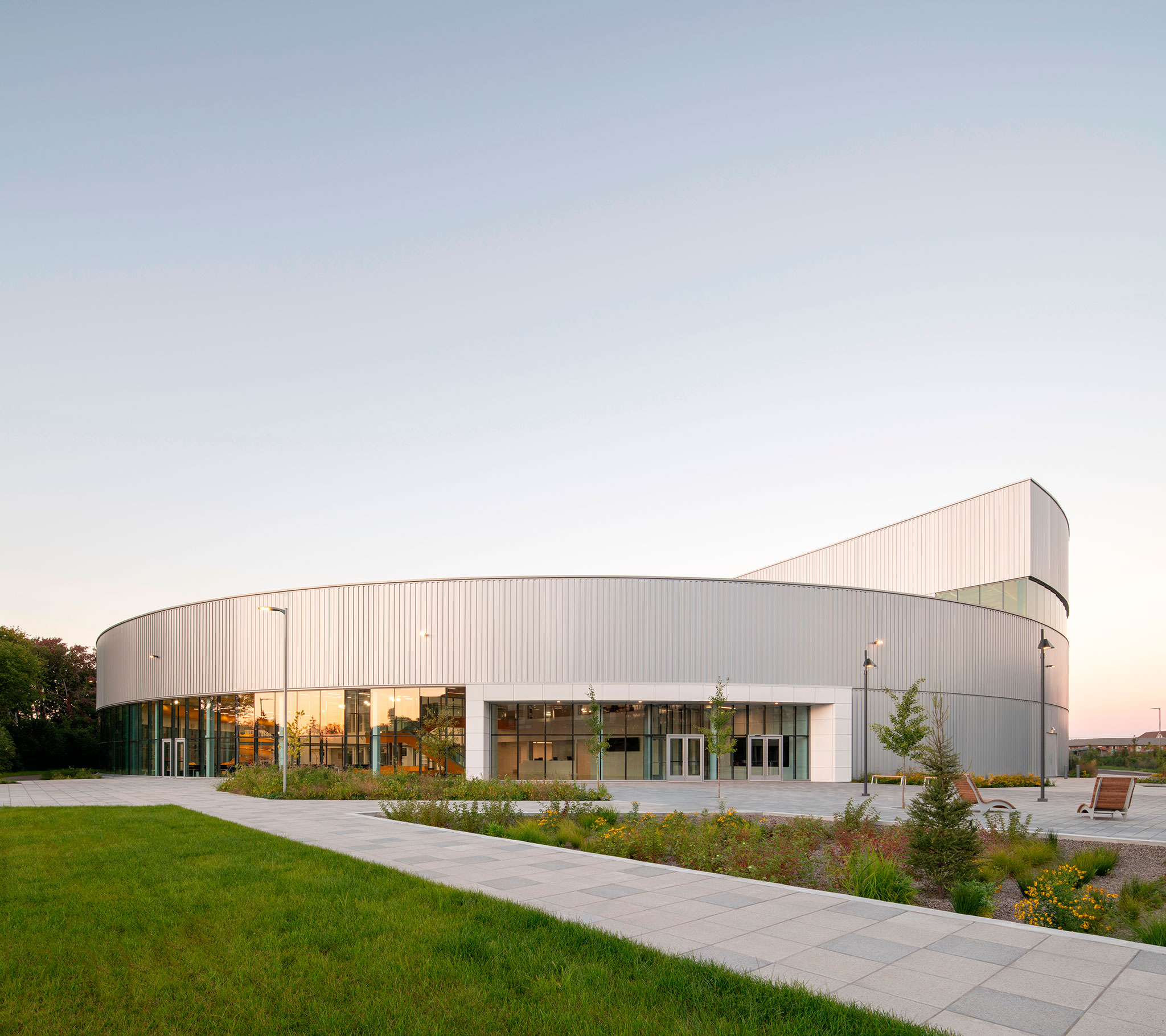 Laval’s Aquatic Complex by Sid Lee Architecture. Photograph by David Boyer.