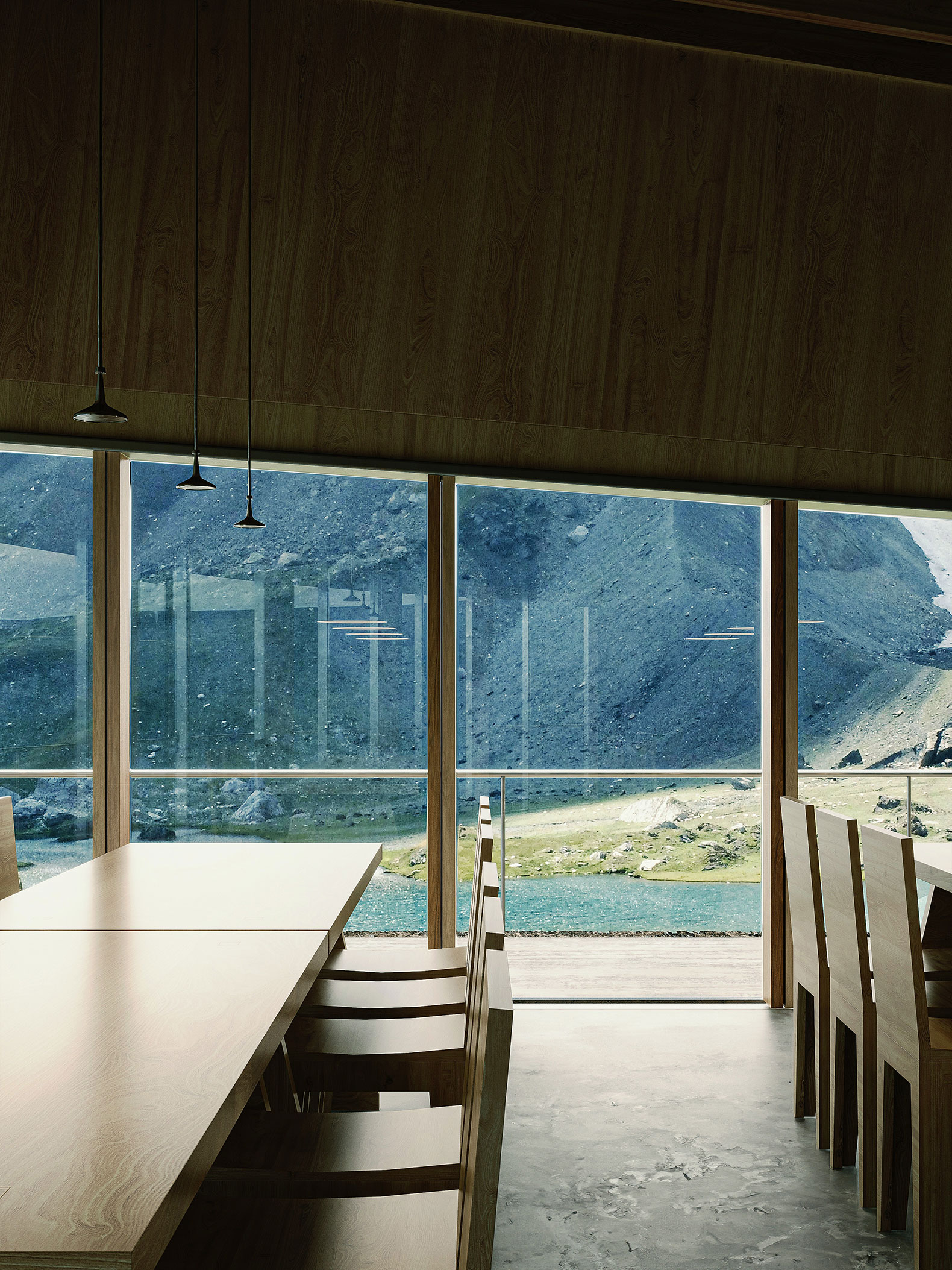 Barroude mountain refuge by Snøhetta. Photograph by Snøhetta