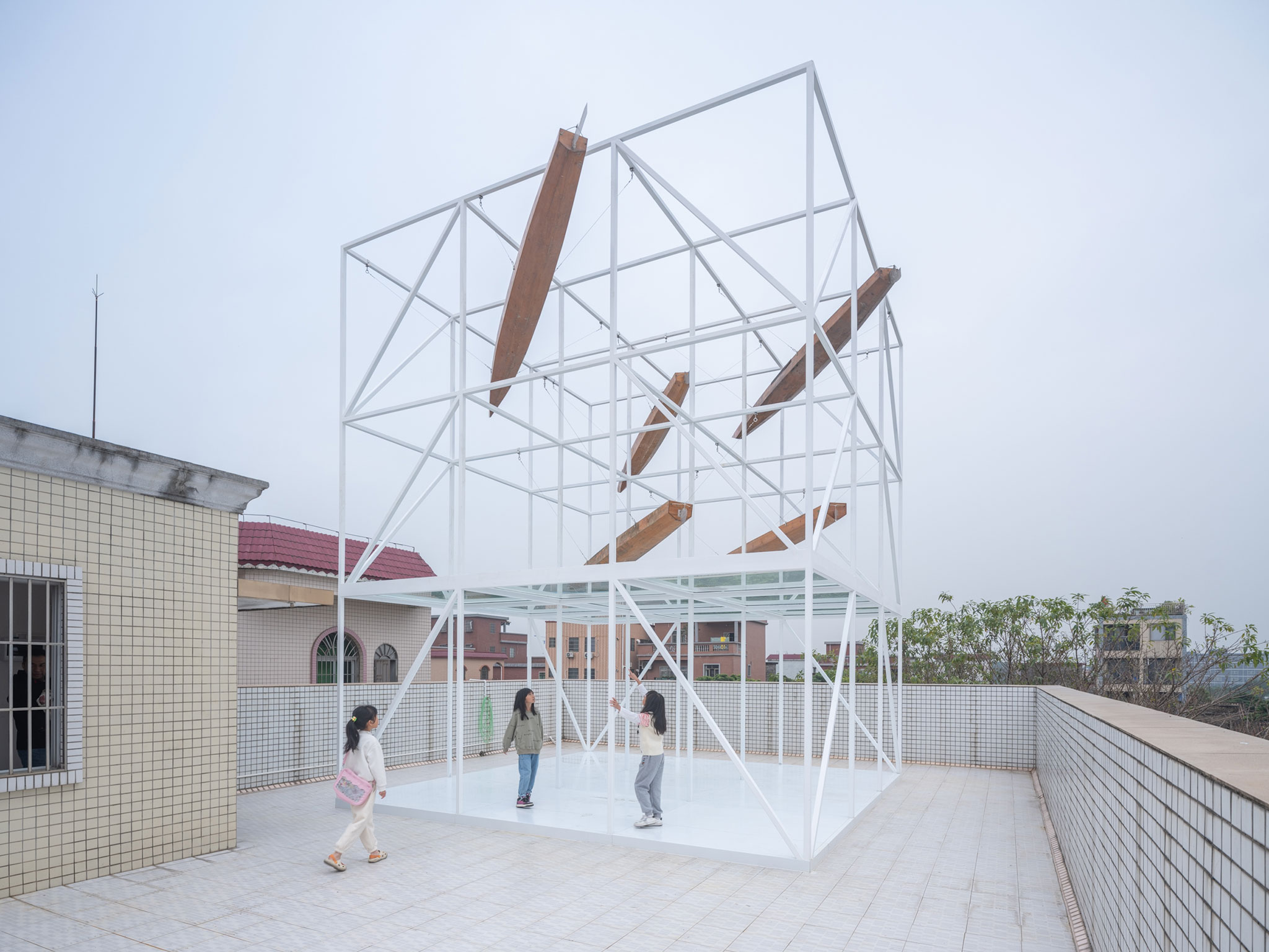 Barcos voladores por Sordo Madaleno + WUA Studio. Fotografía por Tian Fangfang (田方方).