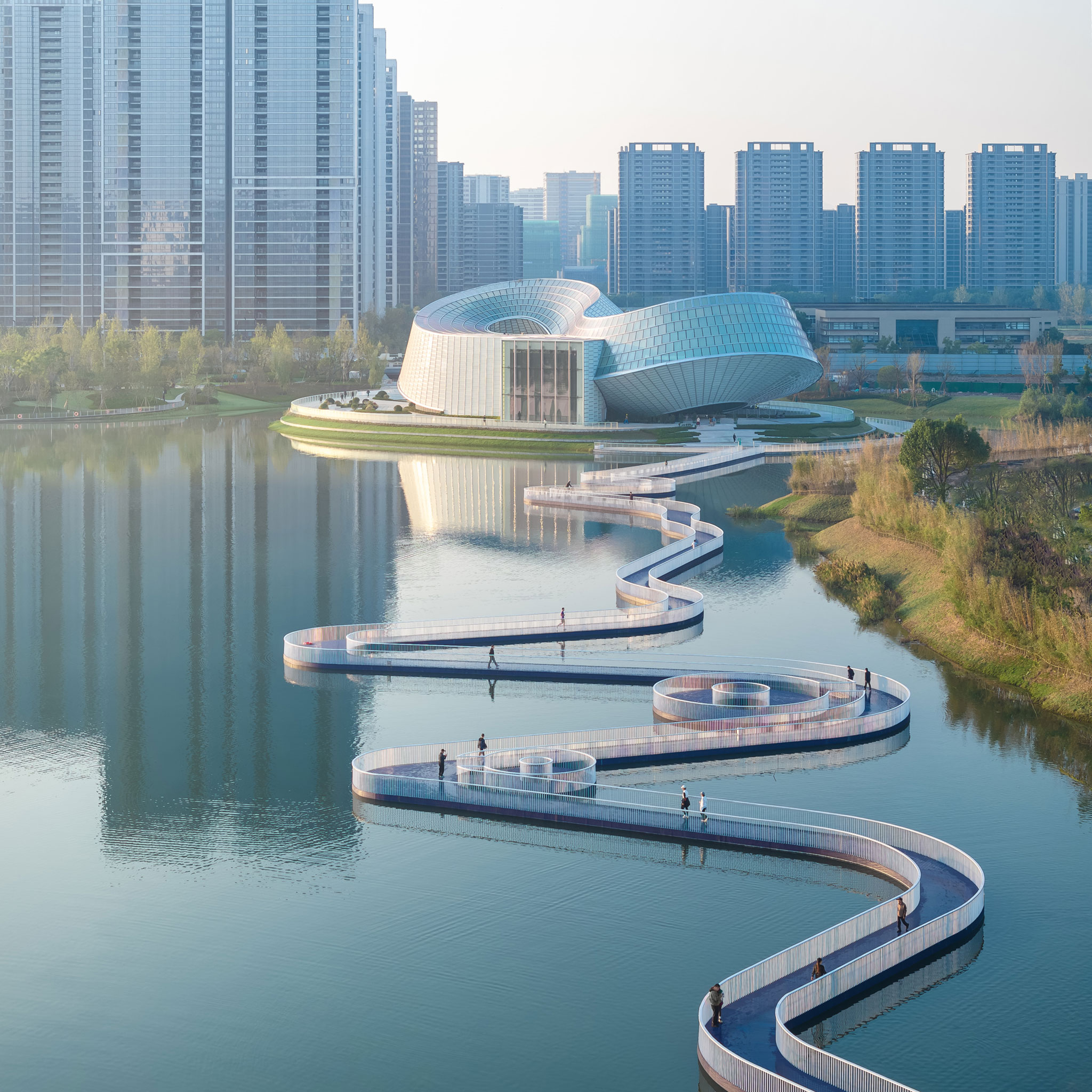 Museo Yohoo por Aedas. Fotografía por Terrence Zhang.