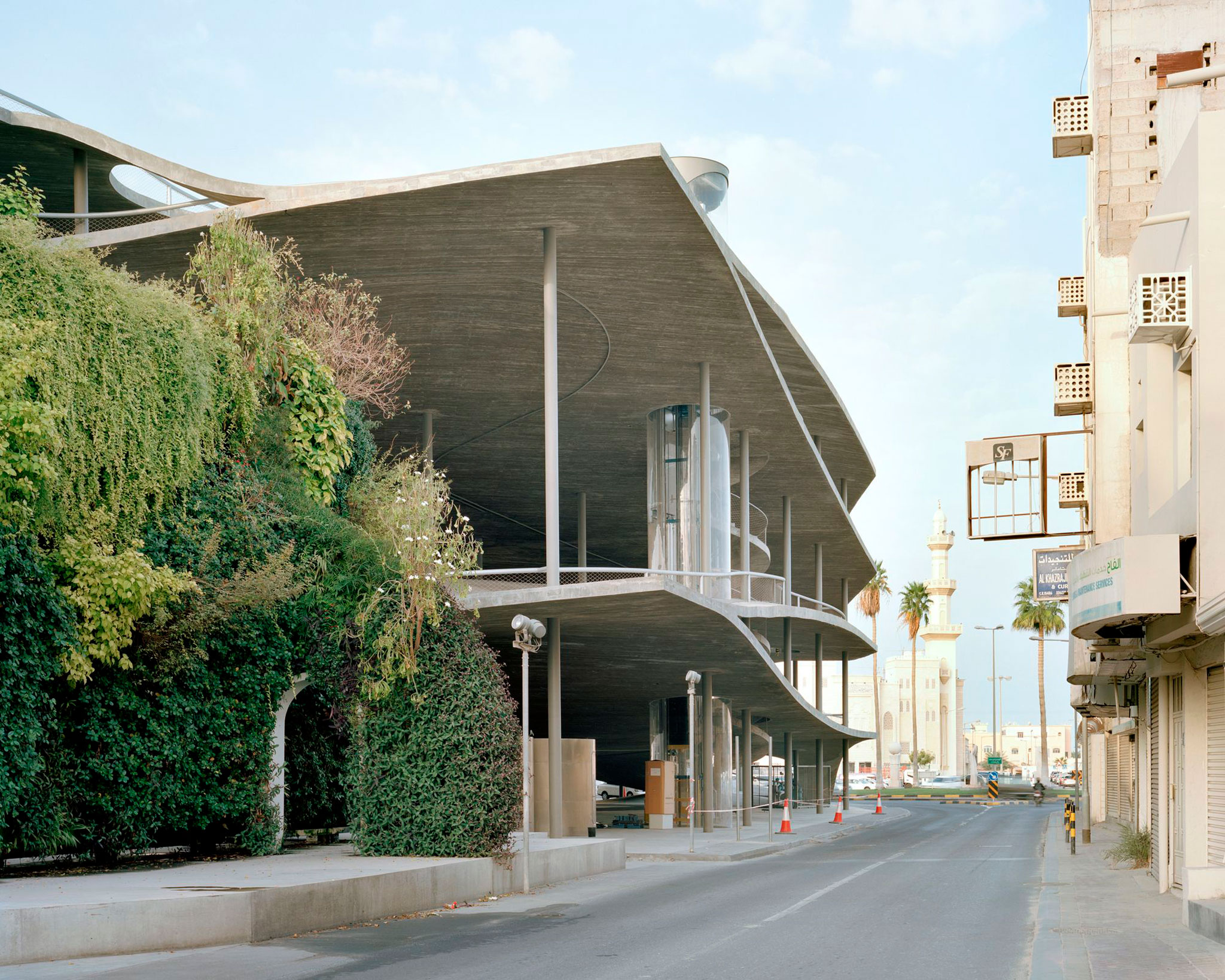 Four Car Parks by Christian Kerez. Photograph by Maxime Delvaux