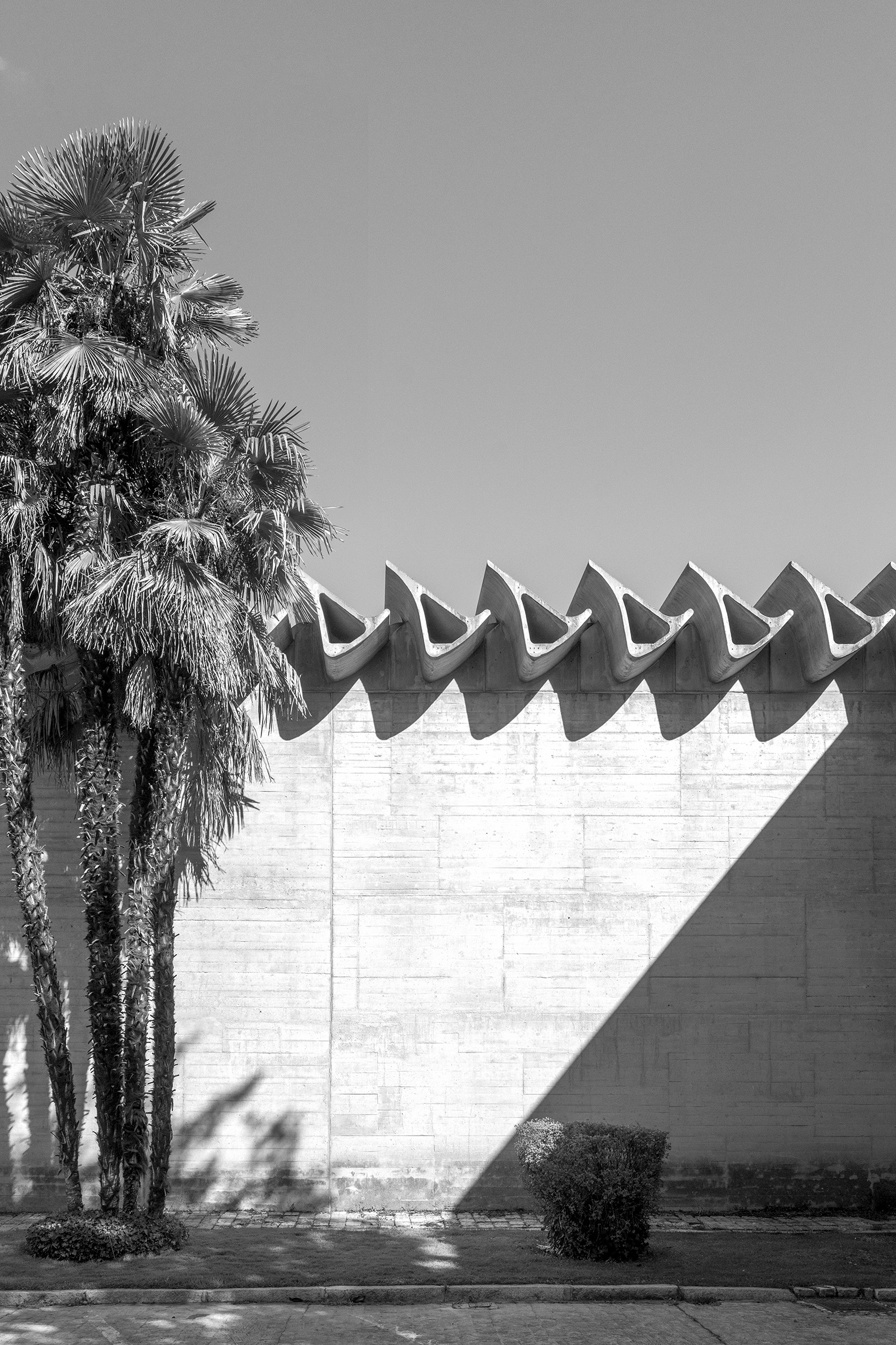 Centro de Estudios Hidrográficos. Obra de Miguel Fisac, 1963. Fotografía por Luis Asín.