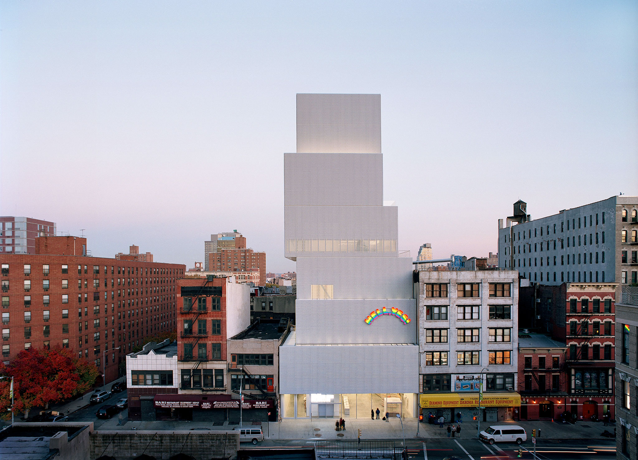 The New Museum of Contemporary Art in New York City. Image courtesy of The Japan Art Association