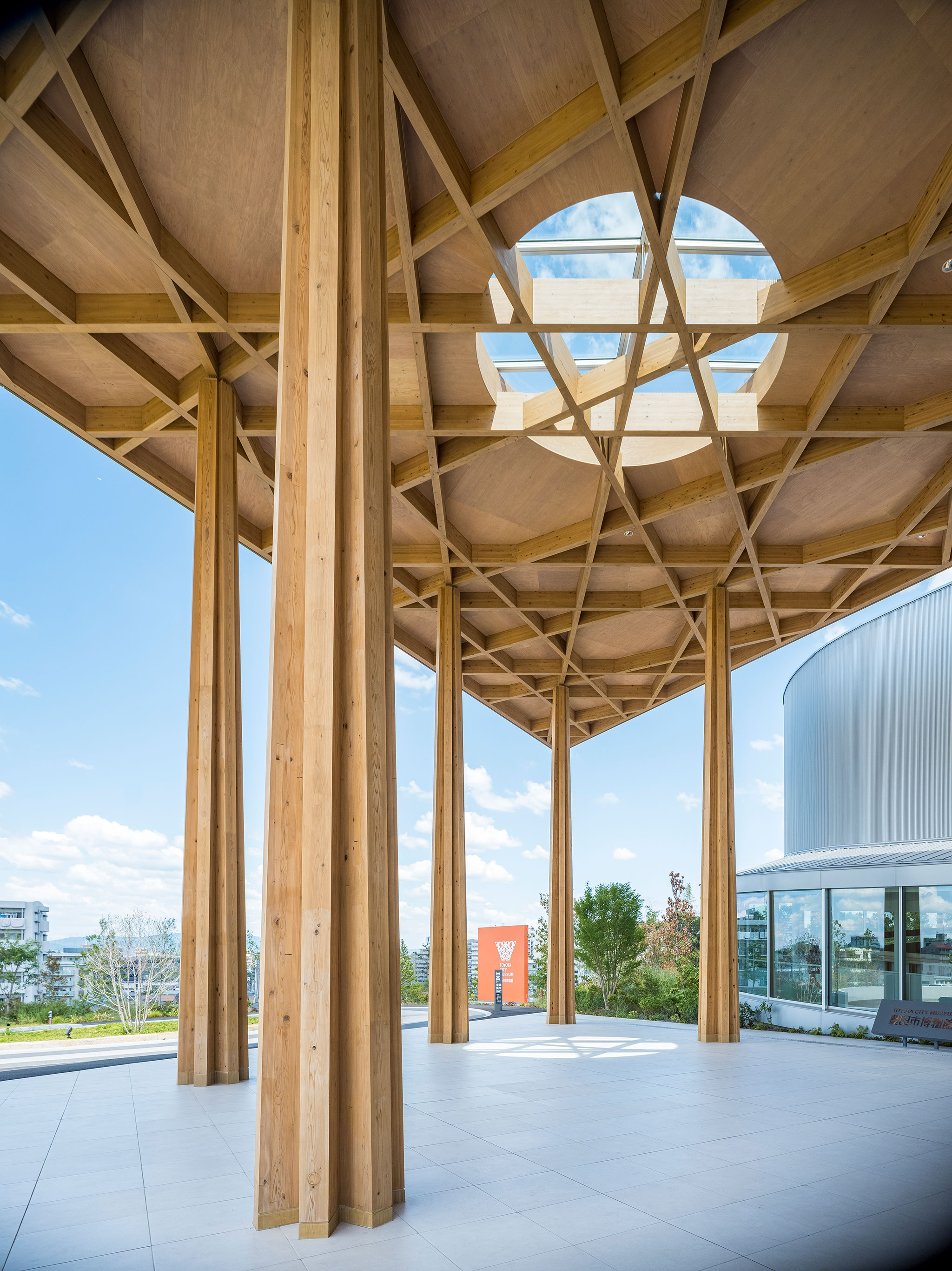 Toyota City Museum by Shigeru Ban. Photograph by Hiroyuki Hirai