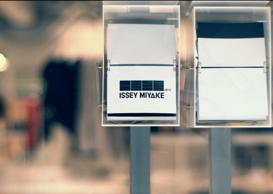 Window Display for Issey Miyake by Drawing and Manual