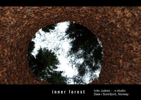 Cartel. INNER FOREST por Ivan Juárez