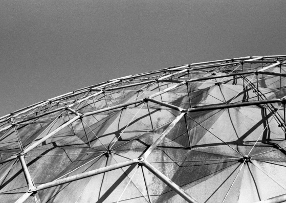 Cúpula de la Unión Tank Car realizada por Buckminster Fuller