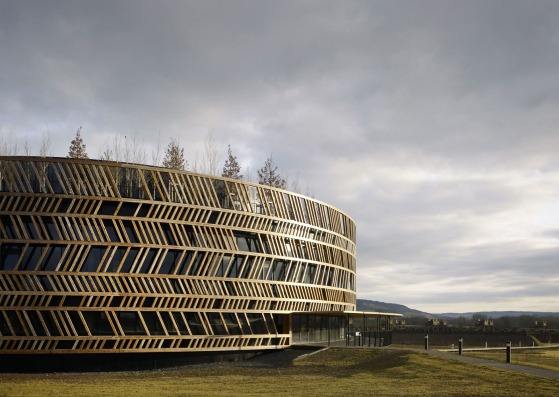 Alésia Museum and Archaeological Park by Bernard Tschumi. Photograph © Christian Richters