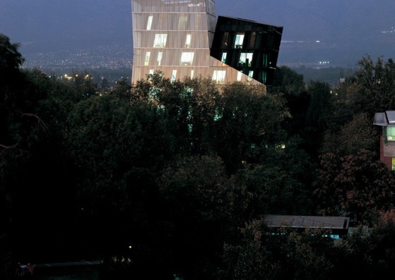 Siamese Towers. Santiago de Chile. Chile