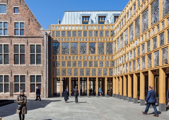  City Hall Deventer by Neutelings Riedijk Architecten. Photography © Scagliola Brakkee / © Neutelings Riedijk Architects