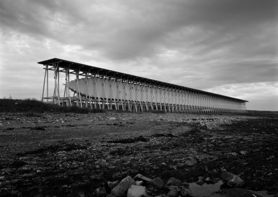 "Vardø - b", 2011 . Material.- hand printed b/w silvergelatin. Measurements.- w 61 x h 50,8 cm. Edition: 8 + 2 a.p.Photograph © Hélène Binet, courtesy ammann gallery, Cologne