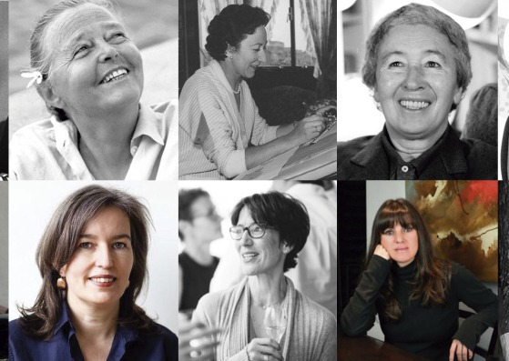 Aino Aalto, Charlotte Perriand, Matilde Ucelay, Gae Aulenti, Diana Balmori, Roser Amadó, Nathalie de Vries, Ana Elvira Vélez, María Augusta Hermida, María Samaniego