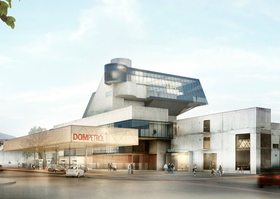 Rendering. Dom Revolucije by SADAR + VUGA and HHF architekten