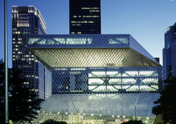 Seattle Central Library by OMA. Photograph © Philippe Ruault