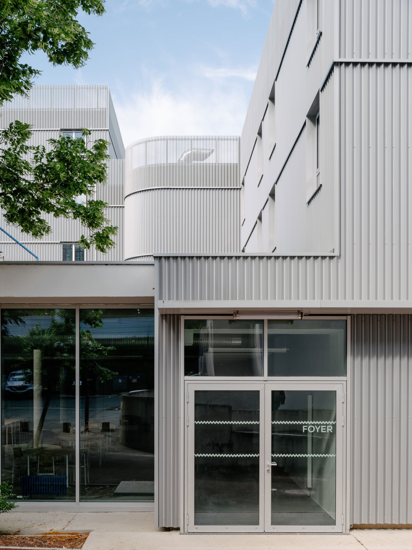 Residencia de estudiantes en Cergy por graal. Fotografía por Giaime Meloni.