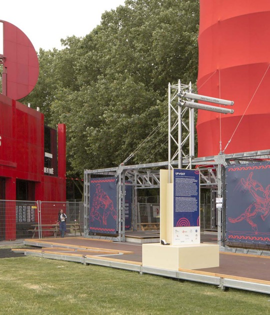 "Archi Folies 2024" 20 folies for sports federations at the Paris 2024 Olympics. Photograph by Aurélien Chen "Archi Folies 2024" 20 folies for sports federations at the Paris 2024 Olympics. Photograph by Aurélien Chen