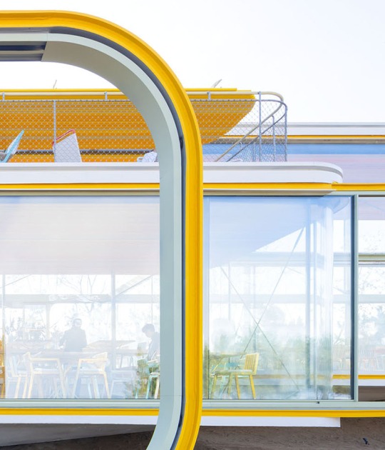 "Chiringuito Café" by SelgasCano. Photograph by Iwan Baan "Chiringuito Café" by SelgasCano. Photograph by Iwan Baan