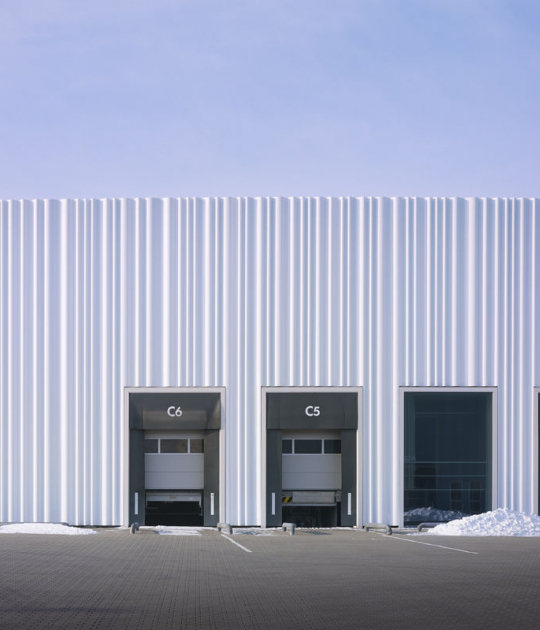 Factory Building on the Vitra Campus by SANAA. Photography © Julien Lanoo. Courtesy of Vitra.  Factory Building on the Vitra Campus by SANAA. Photography © Julien Lanoo. Courtesy of Vitra.