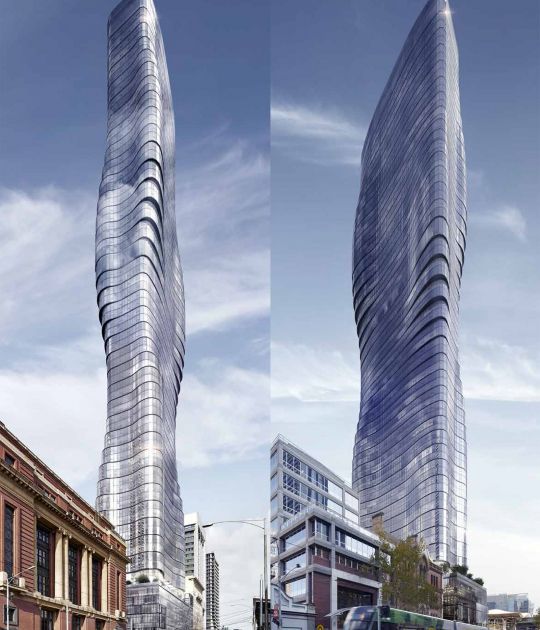 Exterior view. Premier Tower by Elenberg Fraser. Image © POINTILISM Exterior view. Premier Tower by Elenberg Fraser. Image © POINTILISM
