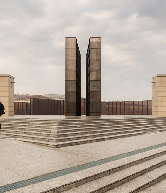 Bologna Shoah Memorial by SET. Photograph © Simone Bossi  Bologna Shoah Memorial by SET. Photograph © Simone Bossi