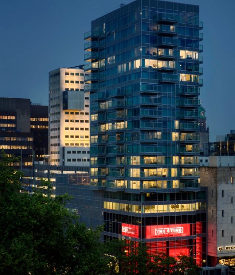 B’ Tower by Wiel Arets Architects. Photograph © Jan Bitter B’ Tower by Wiel Arets Architects. Photograph © Jan Bitter