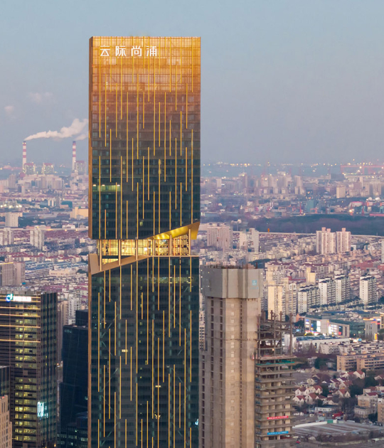 The Axiom by Büro Ole Scheeren. Photograph by  Iwan Baan, Xiaobin Lv. The Axiom by Büro Ole Scheeren. Photograph by  Iwan Baan, Xiaobin Lv.