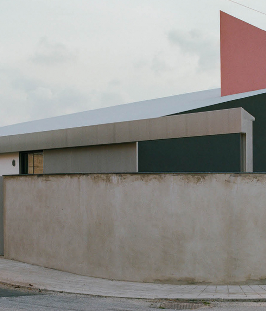 House within three gestures by fala . Photograph by Francisco Ascensão House within three gestures by fala . Photograph by Francisco Ascensão