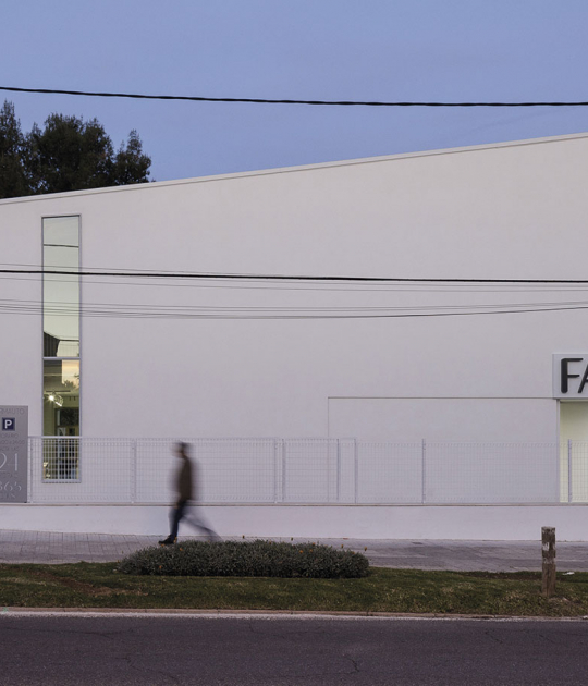 Pharmacy by Javier Terrados Architecture Studio. Photograph by Fernando Alda Pharmacy by Javier Terrados Architecture Studio. Photograph by Fernando Alda