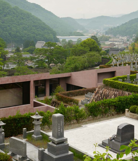 Inagawa Cemetery chapel and visitor centre by David Chipperfield Architects. Photograph © Keiko Sasaoka Inagawa Cemetery chapel and visitor centre by David Chipperfield Architects. Photograph © Keiko Sasaoka