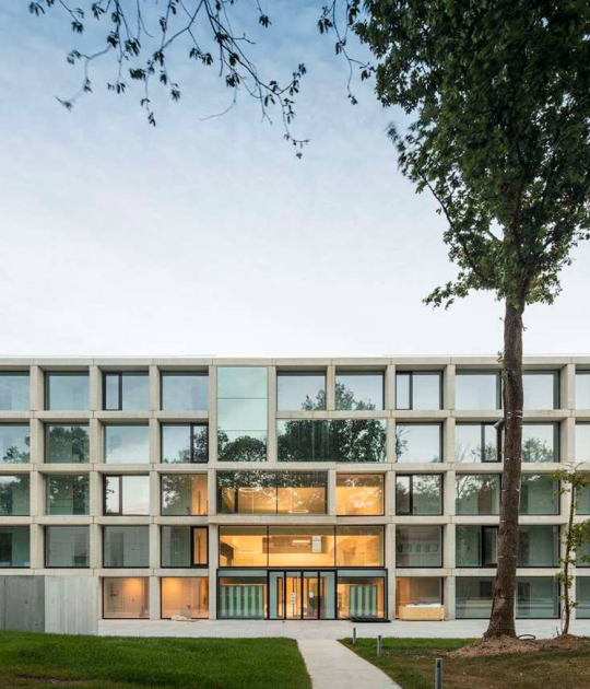 ISMO, Institut des Sciences Moléculaires d’Orsay by KAAN Architecten. Photograph by Fernando Guerra FG + SG ISMO, Institut des Sciences Moléculaires d’Orsay by KAAN Architecten. Photograph by Fernando Guerra FG + SG