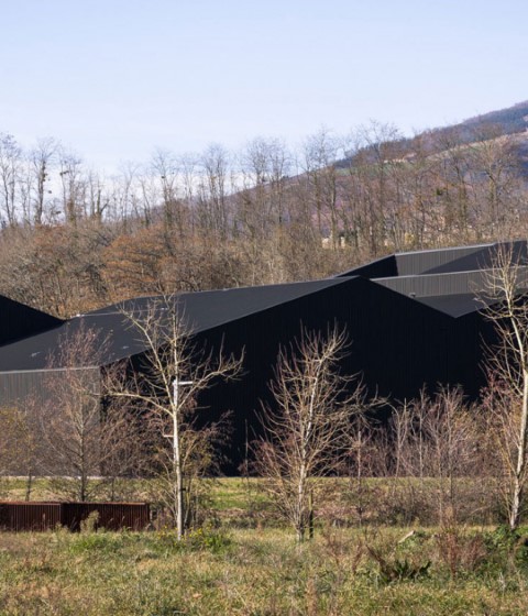 Lozy’s Pharmaceuticals factory by GVG Estudio. Photography © Rubén P. Bescós Lozy’s Pharmaceuticals factory by GVG Estudio. Photography © Rubén P. Bescós