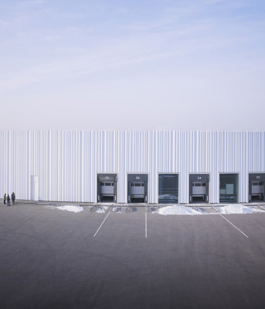 Factory Building on the Vitra Campus by SANAA. Photography © Julien Lanoo. Courtesy of Vitra  Factory Building on the Vitra Campus by SANAA. Photography © Julien Lanoo. Courtesy of Vitra