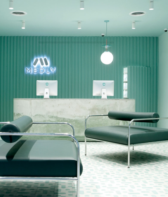 Medly Pharmacy by Sergio Mannino Studio. Image courtesy of SM Studio Medly Pharmacy by Sergio Mannino Studio. Image courtesy of SM Studio