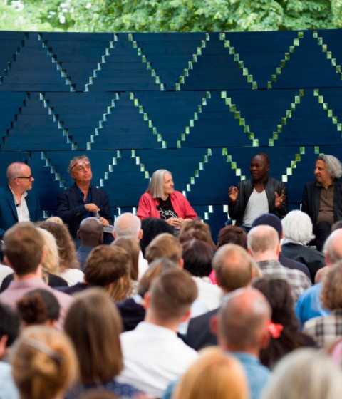 From left to wright; Hans Ulrich Obrist (Artistic Director, Serpentine Galleries), Stefano Boeri (Stefano Boeri Architetti), Saskia Sassen (Professor, Columbia University), Francis Kéré and Mohsen Mostafavi (Dean, Harvard Graduate School of Design) From left to wright; Hans Ulrich Obrist (Artistic Director, Serpentine Galleries), Stefano Boeri (Stefano Boeri Architetti), Saskia Sassen (Professor, Columbia University), Francis Kéré and Mohsen Mostafavi (Dean, Harvard Graduate School of Design)