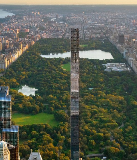 111 West 57th Street skyscraper by SHoP Architects. Photograph by David Sundberg 111 West 57th Street skyscraper by SHoP Architects. Photograph by David Sundberg