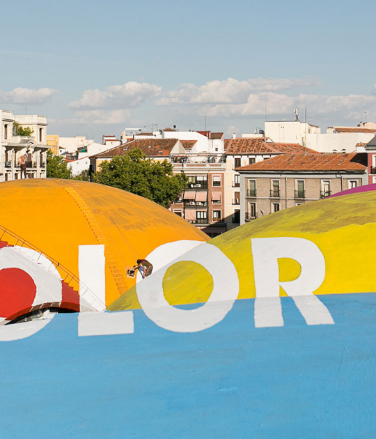 Boa Mistura in Mercado de la Cebada. Photography © Martín Méndez Boa Mistura in Mercado de la Cebada. Photography © Martín Méndez