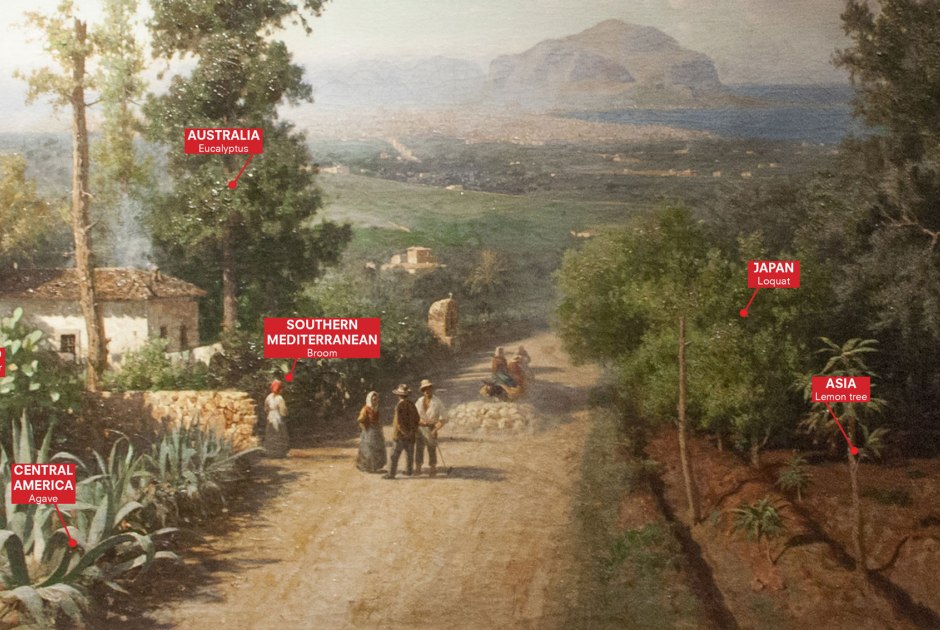 Veduta di Palermo, Francesco Lojacono, 1875. Palermo Atlas. Image Courtesy of OMA Veduta di Palermo, Francesco Lojacono, 1875. Palermo Atlas. Image Courtesy of OMA