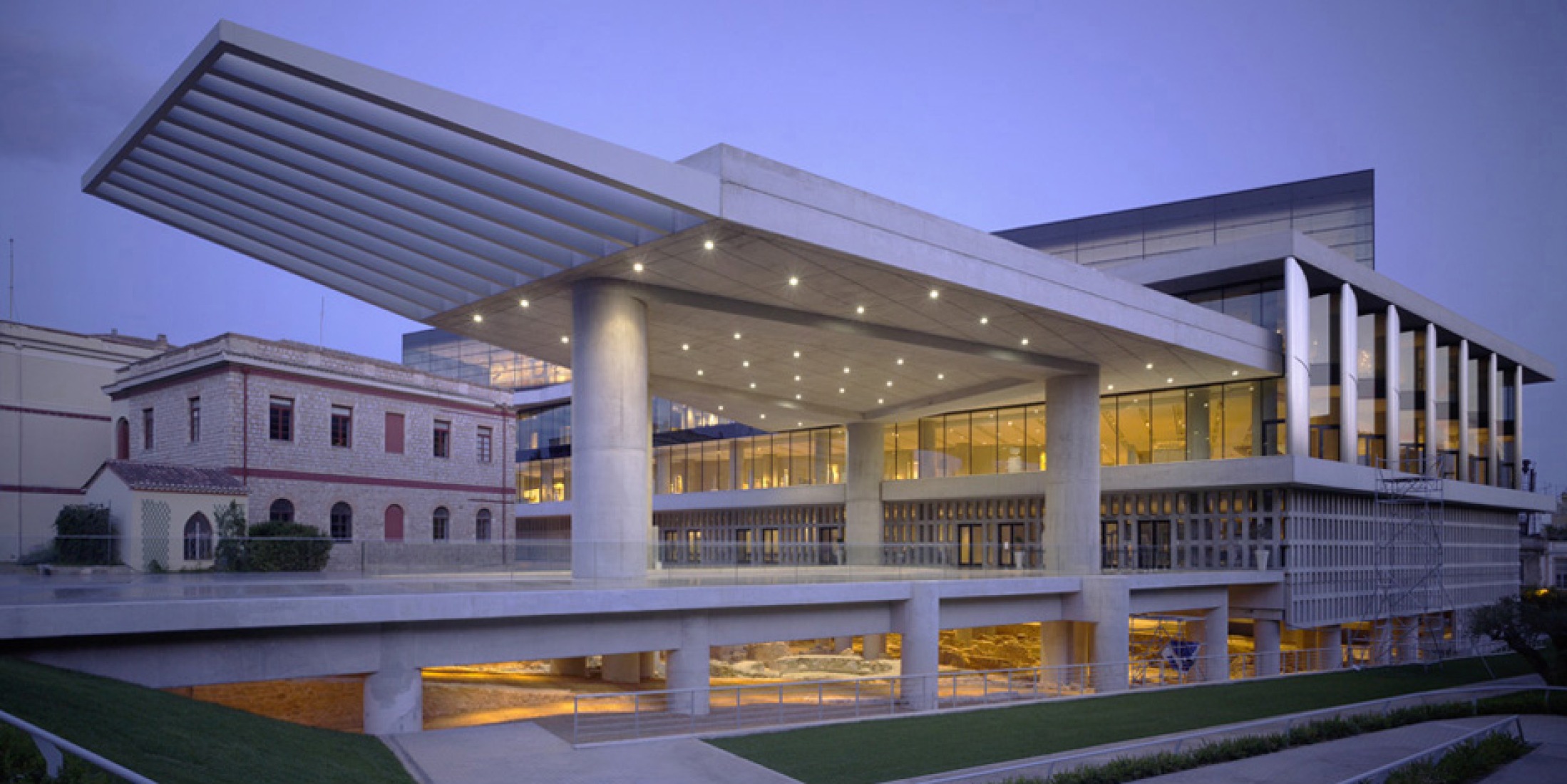 Acropolis Museum Athens, 2001-2009.