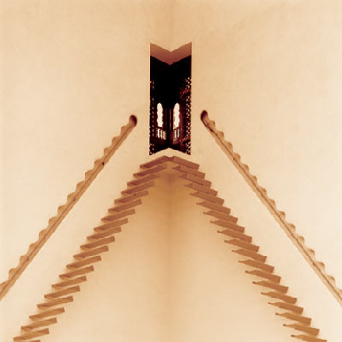 Detalle. Exterior. Casa de Retiro Espiritual, Sevilla, España, 1978. Emilio Ambasz. Fotografía © Michele Alassio.