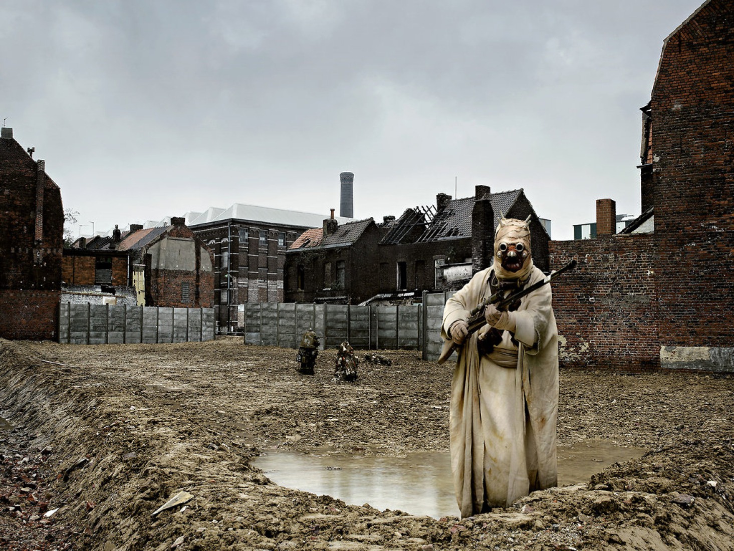 “Tusken Raider, Lille y alrededores de Wastelands, 2011”. Fotografía © Cedric Delsaux/3D Droids: Pierrick Guenneugues.