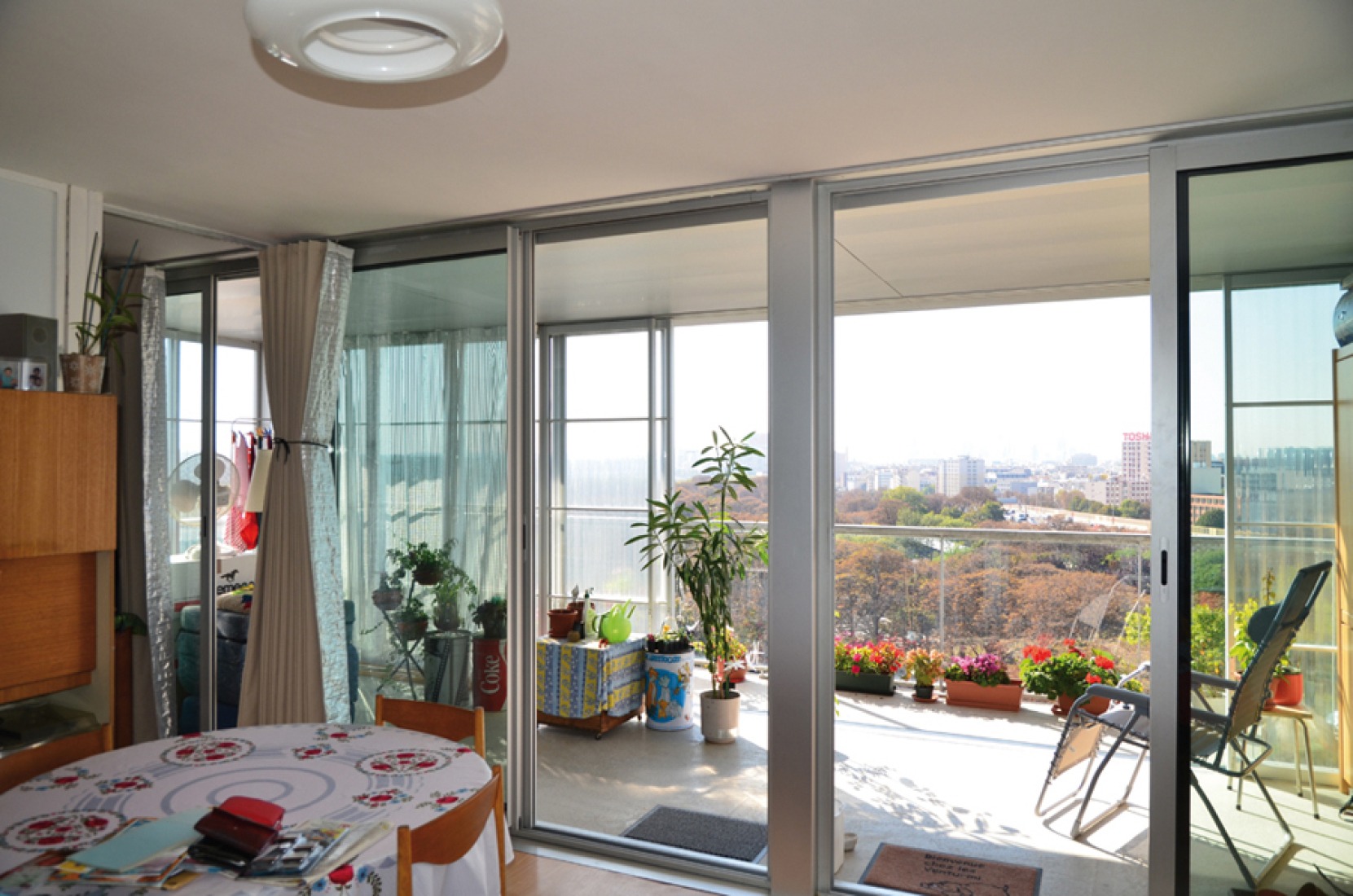 Transformation of Housing Block - Paris 17°, Tour Bois le Prêtre - Druot, Lacaton & Vassal/photographer: Frédéric Druot.