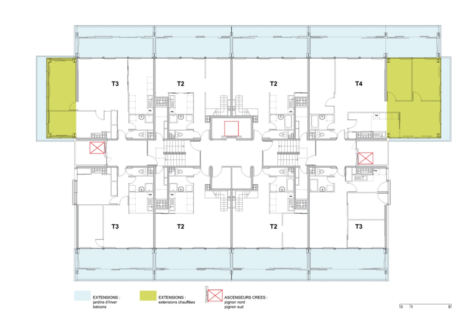 Duplex level - project.